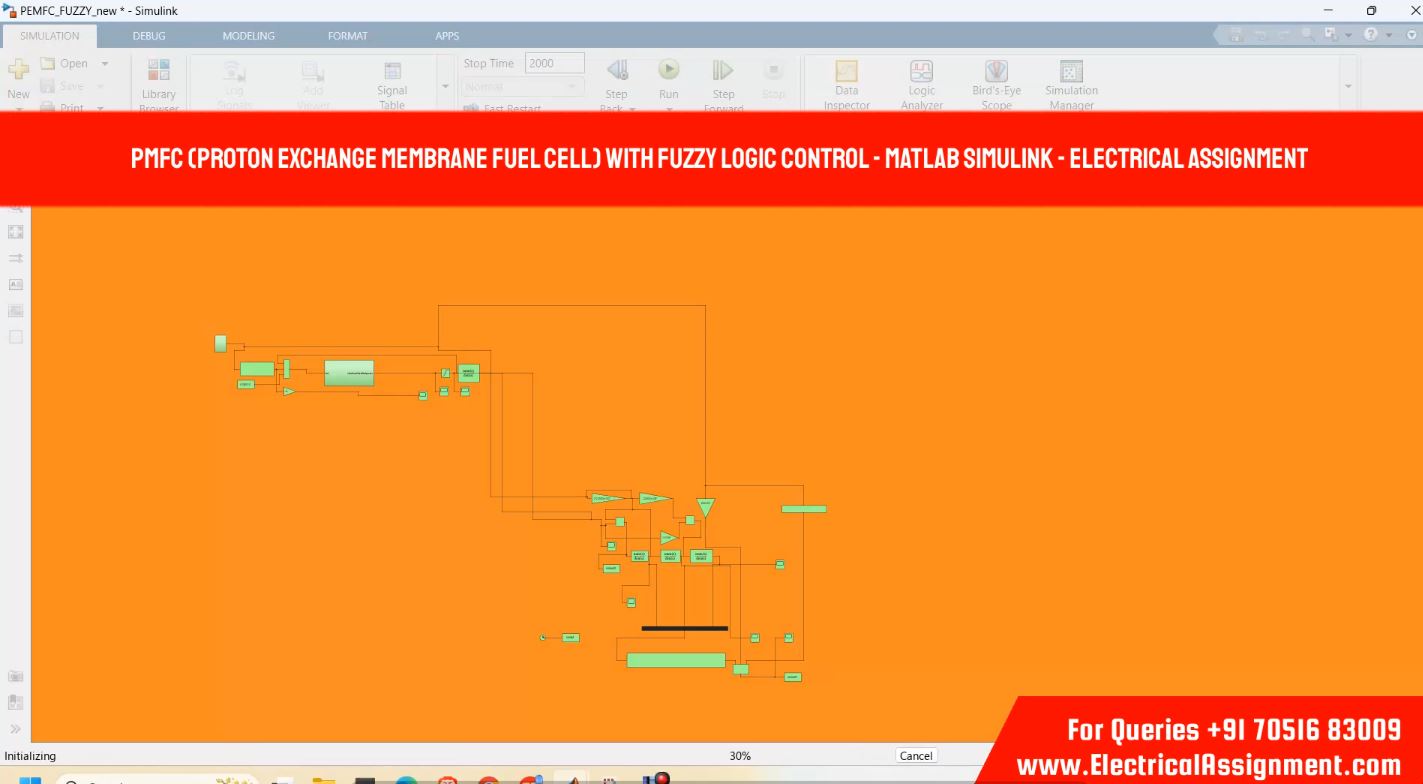 Fuel Cell PEM Membrane COMSOL Multiphysics Simulation screenshot 4